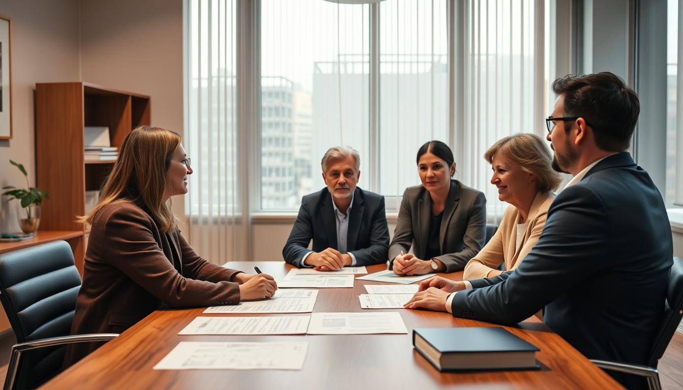 Documents for closing and coordinating the property transfer